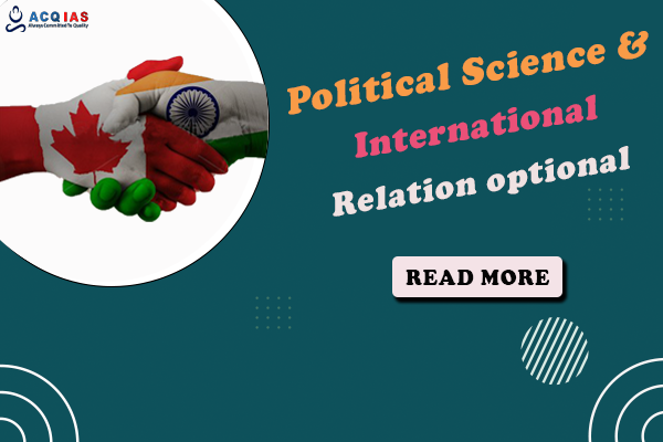 Political Science and International Relation optional